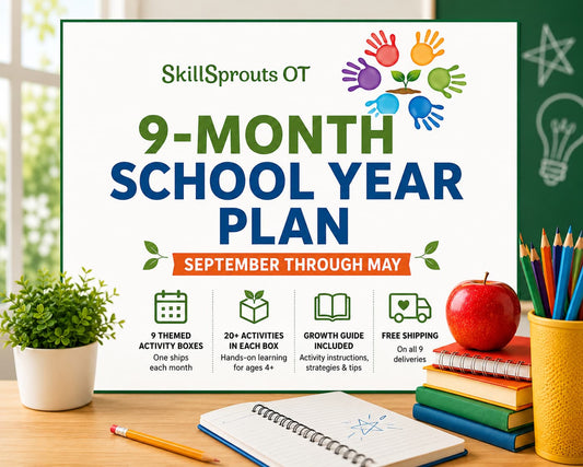 Introducing the SkillSprouts OT 9-Month School Year Activity Box Plan