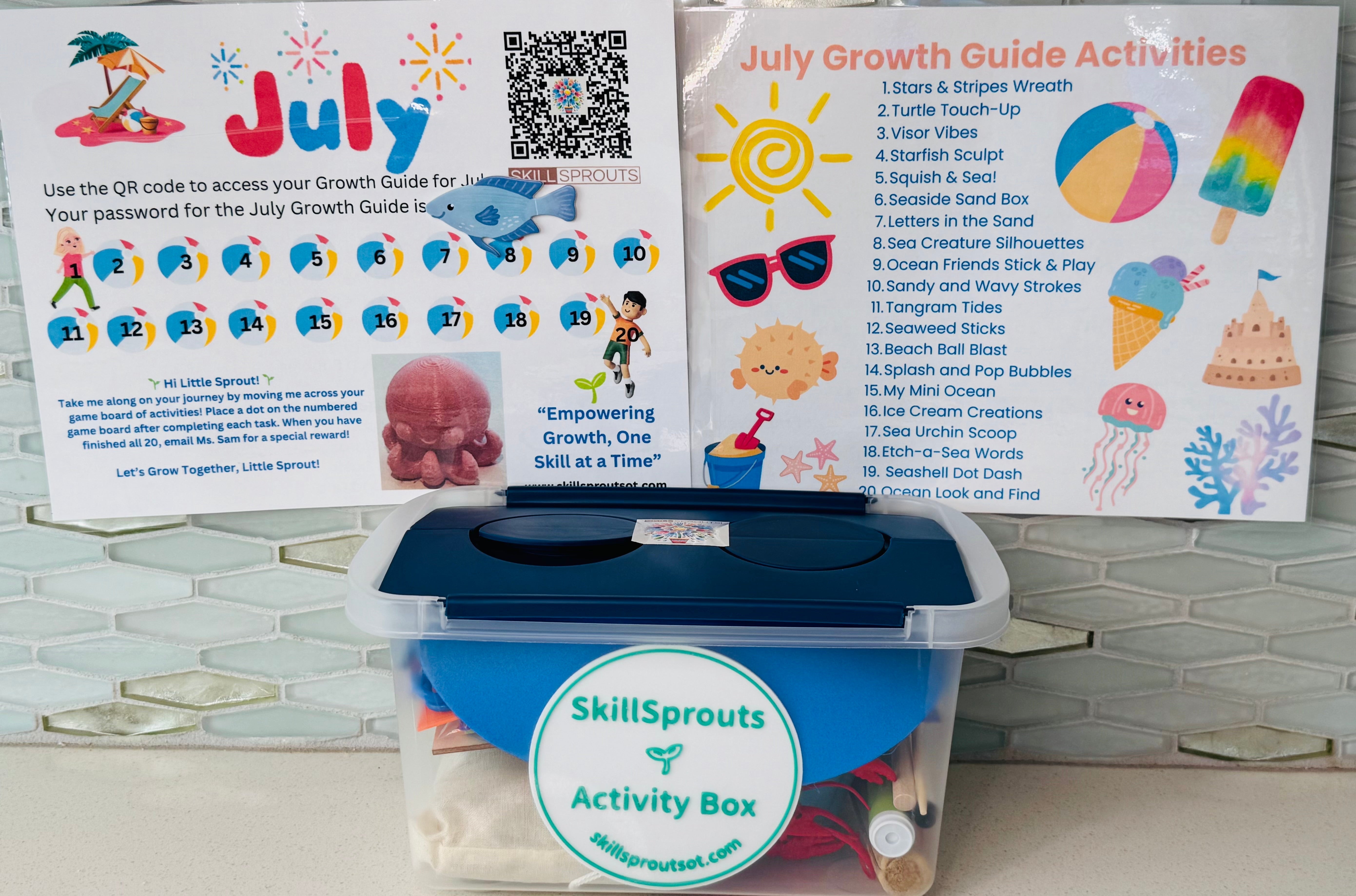 SkillSprouts OT July Activity Box Box Has Shipped! Limited Quantities ...