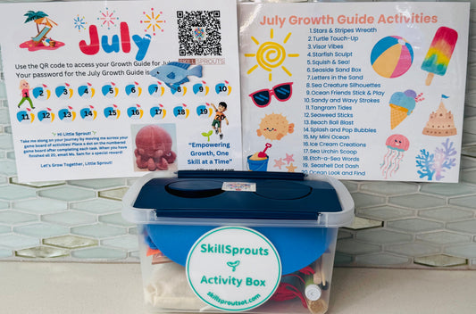 SkillSprouts OT July Activity Box Box Has Shipped! Limited Quantities Remain