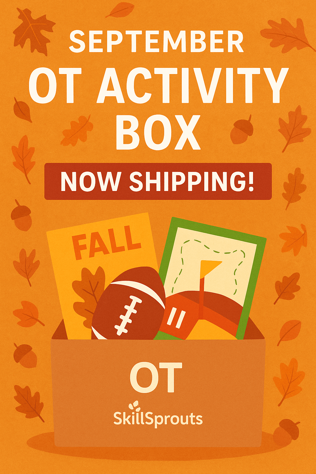 Touchdown into Fall with Our September OT Activity Box!